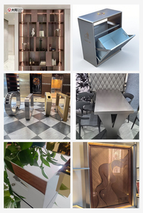 شاشات معدنية ملونة على الطراز الصيني مخصصة لغرفة المعيشة - Product Image 5