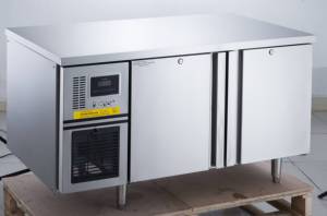 Tủ lạnh kỹ thuật số nhà hàng làm mát không khí Fan mc18l2f thép không gỉ cửa hàng thực phẩm tủ lạnh - Product Image 2