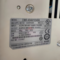 Nouvel onduleur de contrôle vectoriel triphasé YASKAWA CIMR-AB4A0103ABA A1000 55kW 45kW 380-480V