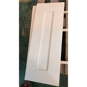 Gabinetes de madera maciza Para cocina, coctelera blanca moderna, puertas de armario - Product Image 1