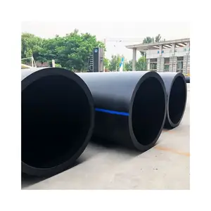 China Top Hersteller Wasser versorgung Kunststoff Schwarz HDPE/PE/Polyethylen Rohr für Wasser rohr/Bewässerung/Abfluss