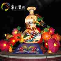 Lanternes en papier chinois faites à la main non toxiques de vente chaude diverses couleurs pour la décoration intérieure de maison de fête de festival prix usine
