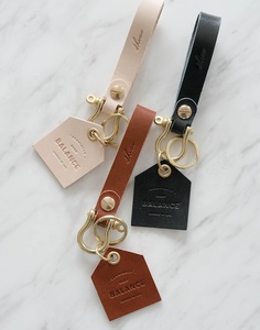 Hot Bán Dập Nổi Da Chính Hãng Keychain Biểu Tượng Tùy Chỉnh Người Giữ Chìa Khóa Chất Lượng Cao Da Vòng Chìa Khóa Cho Sử Dụng Hàng Ngày - Product Image 3