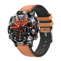 Moniteur de fréquence cardiaque TKYUAN ET482 Spo2 BT Call SOS ECG HRV AI BMI Sleep Tracker Sport IP67 Étanche 4G 1.43 pouces AMOLED Silicone
