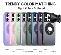 Nouvel étui de Protection Len pour iPhone 15 Pro 14 Plus 11 12 13 16 Pro Max XS XR 7 8 anneau support support couverture arrière coque de téléphone