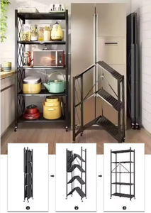 Nuevo Exhibidor de Ropa Acrílico Resistente 2026, 3 Estantes, Multifuncional, Plegable, Portátil, Pre-Ensamblado, Sin Instalación - Product Image 3