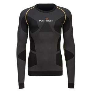 PORTWEST - B173CHAXL Dynamic Air Baselayer anthracite top-SOUS-VÊTEMENTS THERMIQUES EAN 5036108363681 - Product Image 1