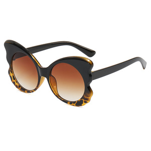 Trendy UV400 Cat Eye <b>Sunglasses</b> for Women White Light <b>Blue</b> Square Fashion Street Shades Travel Outdoor Casual Made in China - Product Image 6