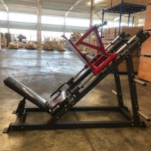 <span class=keywords><strong>Presse</strong></span> à jambes en acier commercial - 45 °   Équipement de musculation robuste pour squats et pédales inversées - Product Image 1