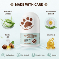 Soin Réparateur Profond pour Pattes Sèches d'Animaux – Protection et Nourrissante pour Peaux Irritées de Chiens et Chats – Pommade Personnalisable OEM Disponible