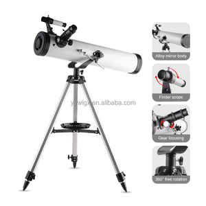 Telescopio Refractor Astronómico Profesional 76700 <span class=keywords><strong>Skywatcher</strong></span>, Apertura de 76 mm, Distancia Focal de 700 mm, Trípode de Aluminio Ajustable para - Product Image 4
