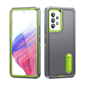 3 en 1 étui de téléphone défenseur béquille robuste pour <span class=keywords><strong>Samsung</strong></span> <span class=keywords><strong>galaxy</strong></span> A05 A05S A15 A25 A35 <span class=keywords><strong>A75</strong></span> A55 A34 A04E A14 A24 A54 A74 A33 A73 - Product Image 5