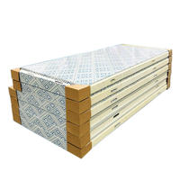 Panneau sandwich PU pour toiture et mur, isolation en mousse PIR, conteneur frigorifique, chambre froide, système de refroidissement industriel, revêtement