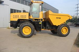 4WD 7 Tonne FCY70 Off Road terrian mini camión volquete 3m3 popular mini camión volquete para la venta - Product Image 4