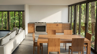 Maisonnette en structure acier préfabriquée avec kit de panneaux sandwich en kit plat pour ferme, bureau de jardin ou maison d'hôtes de 40 pieds
