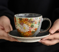 Céramique Overglaze Gold Lustre-Peinture à effet or véritable 24K pour la décoration de poterie et de porcelaine Teinture à l'eau dorée