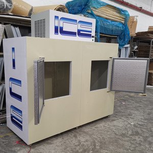 Trạm Xăng Ice Tủ Đông, Ngoài Trời Đóng Gói Lưu Trữ Băng Bin, Lưu Trữ Băng Container/Hộp - Product Image 4