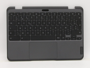 <span class=keywords><strong>Clavier</strong></span> <span class=keywords><strong>AZERTY</strong></span> belge avec repose-poignets pour Lenovo Chromebook 300e / 500e 2-en-1 3e génération 5M11C94735 - Product Image 1