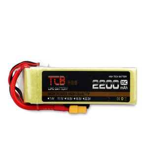 TCBファクトリーダイレクト22.2V 2200mAh 6S 35C TCBファクトリーダイレクト22.2V 2200mAh 6S 35C LipoバッテリーパックRC飛行機用リチウムイオン - Product Image 2