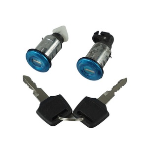 Accessoires de moto : Serrure de porte électrique, interrupteur de verrouillage complet pour véhicule, serrure à clé pour <span class=keywords><strong>Falcon</strong></span> 150, <span class=keywords><strong>Falcon</strong></span> <span class=keywords><strong>Lake</strong></span> R5R9 - Product Image 5