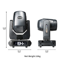 SHEHDS 350W 17R Beam Moving Head Light DMX512 8 prismes Sharpy Moving Head pour discothèque, concert, festival, fête