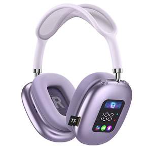 AKZ MAX500 Auriculares Inalámbricos Dinámicos con Control Táctil RGB LED ANC, IPX5, Resistente al Agua, Sonido de Alta Fidelidad para Teléfono Móvil - Product Image 5