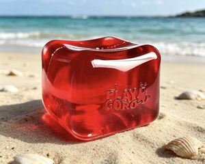 Custom LOGO Transparent Rubber Squishy Cube Jelly Stress <b>Ball</b> Relief Toy Soft TPR <b>Squeeze</b> Sensory Fidget Toy for Kids Adults - Product Image 3