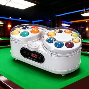 Máquina de Lavado de Bolas de Billar, Dispositivo de Limpieza de Bolas de Billar, Equipo de Mantenimiento de Mesa de Billar, Construcción Metálica, Resistente al Agua, para Club - Product Image 4