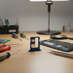 Tiroir SIM bleu pour iPhone 13, pièce de rechange - Product Image 2