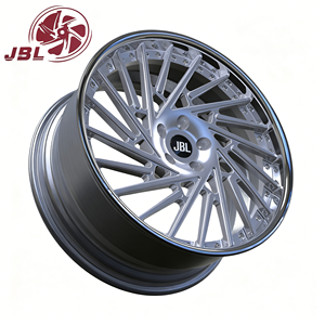 ล้ออัลลอยด์อะลูมิเนียมฟอร์จสองชิ้นขนาด 18-26 นิ้ว ยี่ห้อ <span class=keywords><strong>JBL</strong></span> รุ่นใหม่ ขอบแบบรีเวท หลายก้าน 5x112/114.3/120 สำหรับ Camaro Challenger - Product Image 2