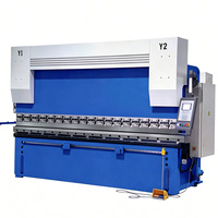 Presse plieuse hydraulique robuste à commande numérique multi-axes pour tôles d'acier épaisses, idéale pour la construction