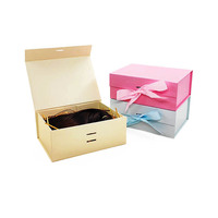 Emballage pour perruques en carton recyclable de qualité supérieure, design élégant, emballage personnalisé