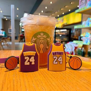 Basketball maillot personnage poupées dessin animé <span class=keywords><strong>Superstar</strong></span> football Pvc porte-clés personnalisé 3D Kawaii <span class=keywords><strong>Mario</strong></span> silicone porte-clés - Product Image 4