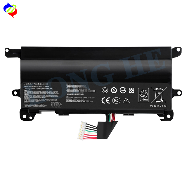 New Genuine Original A32N1511 11.25V 67Wh Laptop Battery for ASUS ROG G752VL G752VM G752VT G752VY Notebook