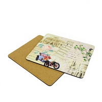 Sous-plats en bois vierges pour sublimation, pour projets DIY, décoration de table et de la maison, en panneaux de MDF pour impression par transfert thermique