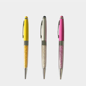 Bolígrafo de Metal con Logotipo Personalizado, Nuevo Cristal para Pantalla Táctil, Bolígrafo Multicolor para Escribir, Ancho de Escritura de 1.0 mm - Product Image 4