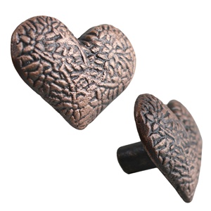 Bouton d'armoire de couleur Vintage, idéal pour la décoration de la maison et de l'hôtel, conception de tiroir en fer métallique, boutons faits à la main peints en cuivre - Product Image 3