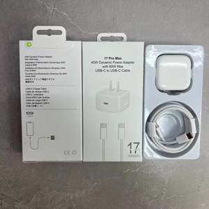 Adaptador Tipo C de 40W para iPhone 17 16 15 14, Cargador USB C para iPhone, Adaptador de Carga Rápida Tipo C - Product Image 1