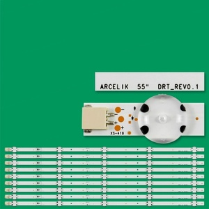 Bande de rétroéclairage LED 3V HX-NO.2699 ARCELIK 55" DRT_REV0.1 pour téléviseurs LED 55 pouces - Product Image 1