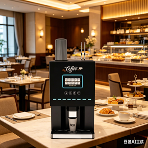 Cafetera Automática LE con Autolimpieza para Oficina, Cafetería, Servicio de Espresso, Cafetera para el Hogar - Product Image 1