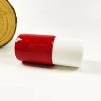 Flacon de vernis à ongles opaque en verre de 9 ml avec bouchon et pinceau pour base et couche de finition