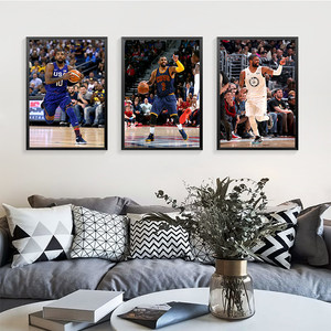Affiches murales de stars du basket-ball : affiches des Cavaliers et des <span class=keywords><strong>Mavericks</strong></span> pour salon, chambre à coucher et dortoirs - Product Image 2