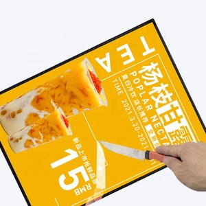 Cadre à pression en aluminium Ultra-mince haute luminosité A1 A2 A3 A4 taille 12V puissance LED Menu boîtes lumineuses Rectangle Restaurant publicité - Product Image 2