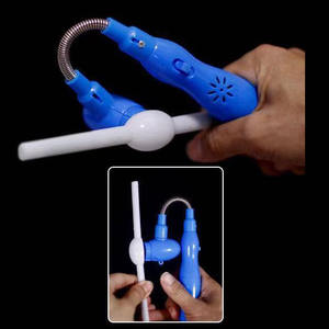 Nicro Glow In Dark Luminous Lightup Varita mágica Juguete con música LED Molino de viento Juguete Spinner Stick Ball Swivel Fun Light Toys - Product Image 4