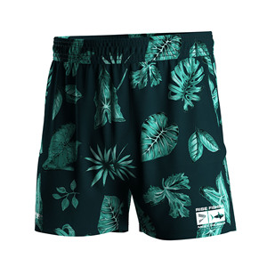 Shorts de plage décontractés pour hommes, légers, anti-frottement, longueur mi-cuisse, pour la pêche et le surf - Product Image 1