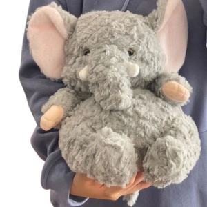 Gantungan Kunci boneka <span class=keywords><strong>Penguin</strong></span> perempuan imut gajah Super lembut Set gantungan kunci boneka hewan berbobot untuk tidur ketat sempurna ulang tahun - Product Image 5