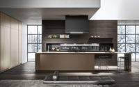 Armoires de cuisine modulaires en acier inoxydable de couleur blanche personnalisées, conformes aux normes américaines, écologiques, ignifuges, design moderne