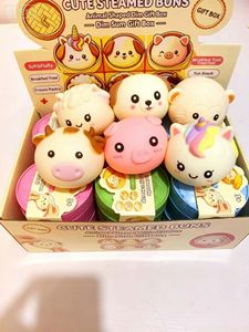 <b>Cute</b> <b>Bear</b> Dumpling Squishy Fidget Squeeze Toy Eco-Friendly HDF & MDF Collectible Promotional Gift for Kids Parties Baiyite - Product Image 3