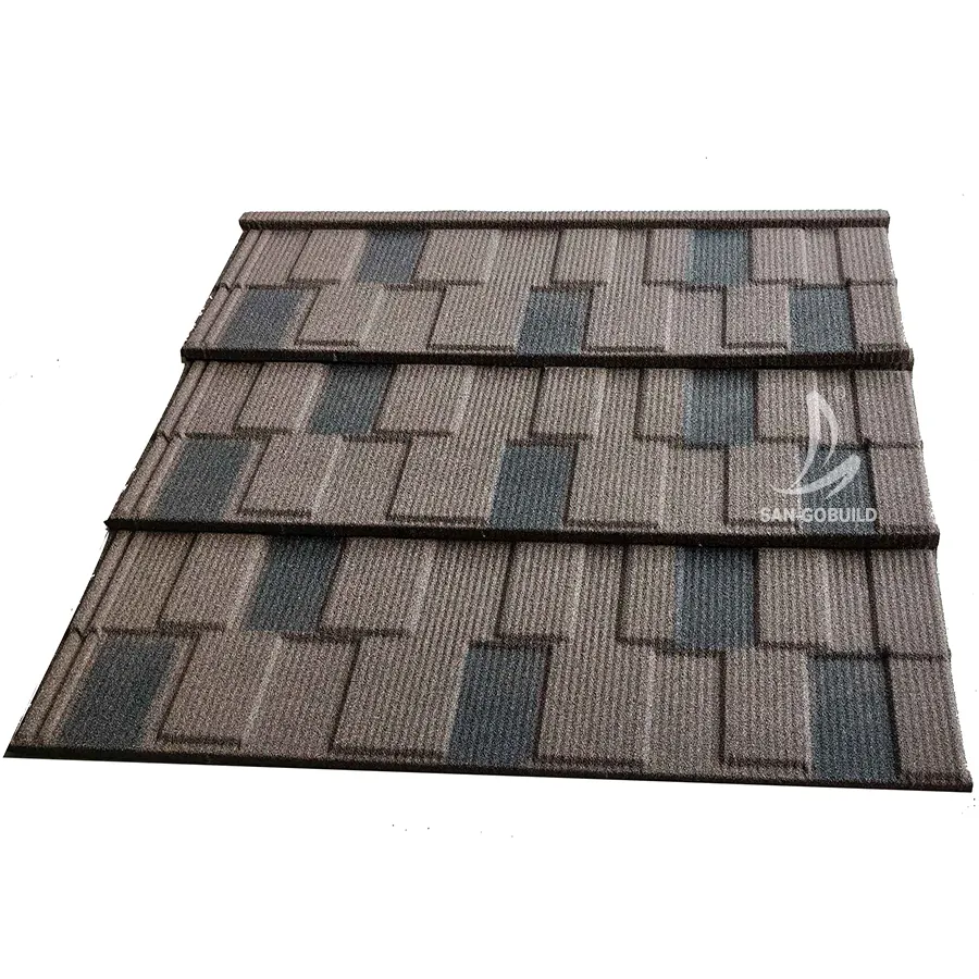 Nigeria Tipo de hojas de techo de aluminio de Zinc materiales de Metal recubiertos de piedra duraderos hojas de Zinc