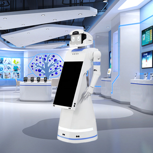 Robot de Servicio de Recepción Móvil en Oferta, Robot Guía de Bienvenida con Pantalla Táctil Capacitiva de 10.1 Pulgadas, Batería de Litio, Uso en Hoteles 6 - Product Image 5